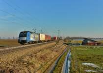 1216 910 mit DGS 41156 am 26.01.2016 bei Stephansposching. 