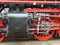 50 3654-6, linker Zylinder, 1942 bei Berliner Maschinenbau gebaut / in Beekbergen am 6.9.2014 beim großen Eisenbahn-Spektakel  „Terug naar Toen - Zurück nach Damals“ der Museumseisenbahn VSM in Beekbergen / NL,

