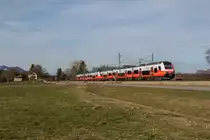 4746 014  CityJet  auf dem Weg nach Österreich, aufgenommen am 12. Februar 2016 bei Übersee.