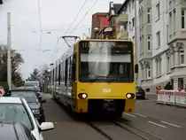 SSB DT8 Wagen 3062 am 13.02.16 in Stuttgart Eugensplatz