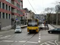 SSB DT8 Wagen 3061 am 13.02.16 in Stuttgart Eugensplatz
