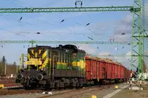 GySEV 448 309 beim Verschub im Bhf. Szentgotthard. ( 20.02.2016 ) 