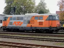 2143 005-4 im Einsatz für RTS, Bhf. Ried; 151013