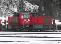 BLS - Rangierlok Eea  3/3 935 402-8 in Goppenstein am 16.02.2016