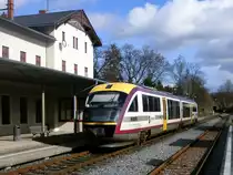 Desiro - 642 340/840 - als SBS 74669 - in Sebnitz (Sachs) - am 24-Februar-2016