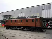 BLS / VHS - Oldtimer Be 5/7 151 im Verkehrshaus der Schweiz in Luzern am 28.02.2016