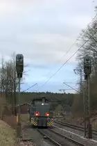 275 805-0 Sonata bei Seehof am 22.02.2015.