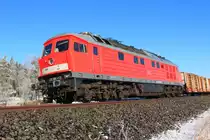 232 609-8 DBSR bei Marktleuthen am 25.02.2016.