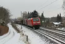 145 037 zu sehen mit dem 51715 in Plauen/V am 01.03.16.