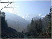 Vorderrheinschlucht an einem ruhigen Sonntag morgen. (18.03.2007)