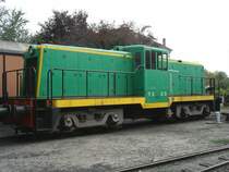 General-Electric Diesellok D 4028, Bj.1944, 

Kam mit dem US-Transportation Corps (USTC) im Laufe des 2. Weltkriegs nach Frankreich und verkehrte dann auf franz�sischen Nebenbahnen.
Diese Lok geh�rte nicht zur SNCF.

21.09.2004
Sabres