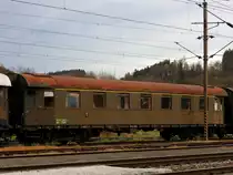A4üh 11305 der ÖGEG, abgestellt am Bhf. Timelkam; 151117