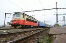 Tschechien CD 242 218-6 in Plzeň (Pilsen) Hbf 05.03.2016