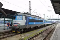 Tschechien CD 242 201-2 in Plzeň (Pilsen) Hbf 05.03.2016