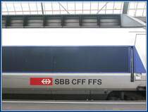 TGV der SBB in Z�rich HB. (19.03.2007)