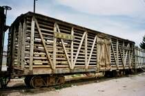 Huancayo (Meterspurbahnhof) aufgenommen am 1. November 2003