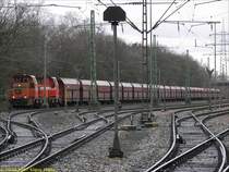 RBH 551 und 552 (beide MaK DE501) mit Ihren Kohlezug in RE-Hochlarmark. 20.03.2007