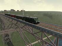 E44 Personenzug auf M�ngstener Br�cke