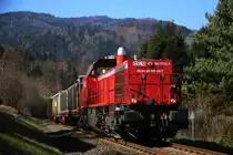 G71383 am Vormittag des 18.03.2016 bei Deutschlandsberg. 