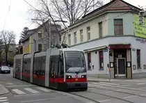 Wien Wiener Linien SL 9 (A 38) Gersthof, Wallrißstraße / Gersthofer Straße am 22. März 2016.