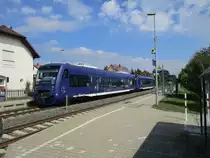 BOB mit 2 Regioshuttles in Oberzell 10.09.2015