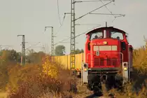 294 747-1 DB Schenker Rail bei Ebersdorf am 24.10.2012.