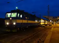 362 125-7 mit dem R 605 Krušnohor zu sehen am 02.04.16 in Cheb. 