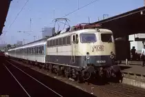 110 436 mit Regionalbahn im Bf. Bebra - 11.09.1999