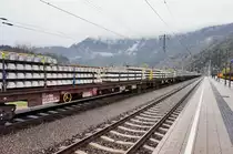 Hier noch ein Blick über den Schwellenzug, auf der Fahrt in Richtung Greifenburg-Weißenssee.
Aufgenommen am 9.4.2016 in Möllbrücke-Sachsenburg.