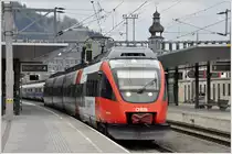 RE5566 mit 4024 035-0 von Bludenz nach Lindau Hbf in Feldkirch. (09.04.2016)