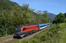 Die 1216 231 war am 22. September 2015 mit dem RJ 71  Gustav Mahler  von Prag nach Graz unterwegs, und wurde von mir bei Mixnitz fotografiert. 