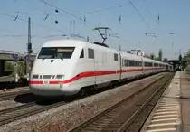 401 xxx als ICE 74 (Z�rich HB–Kiel Hbf) am 19.04.2015 in Lahr (Schwarzwald)