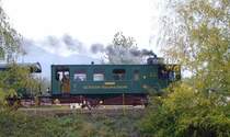 Dampftriebwagen CZm 1/2  31  Anl�sslich des Dampflokfestes bei der RhB in Untervaz am 29.10.2006