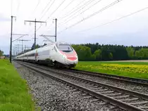 SBB - ETR 503 ... und ETR 503 ... unterwegs bei Lyssach am 30.04.2016