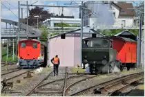 Die Rosa geht zurück ins Depot.(28.04.2016)