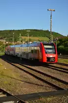 Am Sonntagabend den 8.5.2016 steht der 622 541 in Bingen in der Abstellung.
