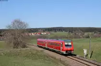 611 020-9 als IRE 3207 (Neustadt(Schwarzw)-Ulm Hbf) bei Rötenbach 5.5.16