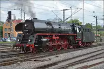 Pfingstausflug der EFZ 01 519 an den Bodensee. Sogar der Himmel hat endlich mit dem Weinen aufgehört... Konstanz, Pfingsten 2016.