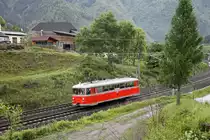 VT10 der GKB als Sonderzug in Bruck/Mur Übelstein am 14.05.2016.