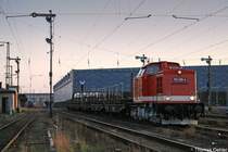 112 326 ist am Abend des 27.03.07 mit ihrem Zug aus Chemnitz-S�d in Hbf eingetroffen. Das letzte Licht des Tages hat gerade noch f�r dieses Bild gereicht