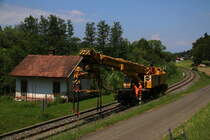 Erst vor kurzem entdeckt ,... das nette Bahnwärterhäuschen bei Lannach . HP und ich besuchten die Fotostelle am gestrigen 28.Mai 2016. 