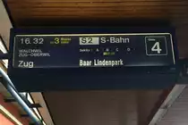 Seit kurzem hat die SBB begonnen, Verspätungen bereits ab 3 Min anzuzeigen.
Arth-Goldau, 29.5.2016