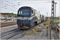 Zweikraftlok 1905 und 1907 in Barreda nahe Santander. (22.05.2016)