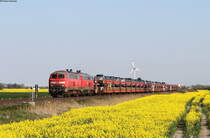 218 340-8 und 218 321-8 mit dem AS 1448 (Niebüll-Westerland(Sylt)) bei Lehnshallig 8.5.16