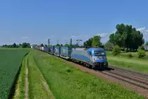 1216 920 mit DGS 41157 am 26.05.2016 bei Plattling. 