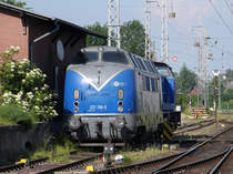 221 136 EGP (ex DB V200.1) in Bad Kleinen; 04.06.2016
