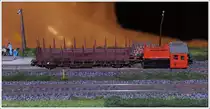 Dank der Freunde der Sulmtalbahn IG, fährt die Sulmtalbahn auch 2016 noch, und zwar im Maßstab 1:87 (H0), in diesem Fall in Gleinstätten über das verlängerte Fronleichnamwochenende (Foto vom 29.5.2016).

Auch die Köf (bei der GKB als V 80.1 bezeichnet) darf natürlich nicht fehlen.

Nähere Infos: www.facebook.com/FreundederSulmtalbahn/timeline