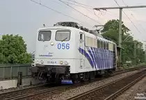 151 056  Lokomotion  Lz auf der Kölner Südbrücke am 05.06.2016