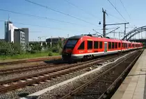 648 851-3 und 648 840-6  Lüneburg  kamen am 6.7.2016 als RE83 (RE21620) aus Lübeck Hauptbahnhof nach Kiel. Gerade zieht der Verband ins BW.