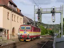 CD 372 006 solo am EG Kurort Rathen (Sächsishe Schweiz) in Richtung Dresden; 22.05.2015
